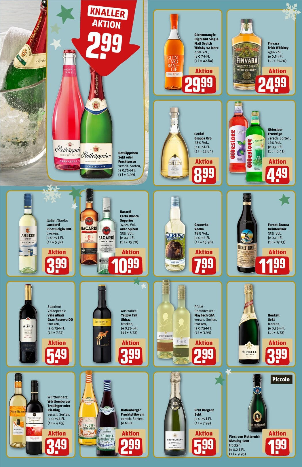 Rewe - Rewe: Wochenangebote (ab 24.11.2024) zum Blättern » Angebote | Seite: 18 | Produkte: Oldesloer, Rotkäppchen, Brut dargent, Vodka