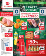 Oferta Spożywcza Selgros – do 04.12.2024