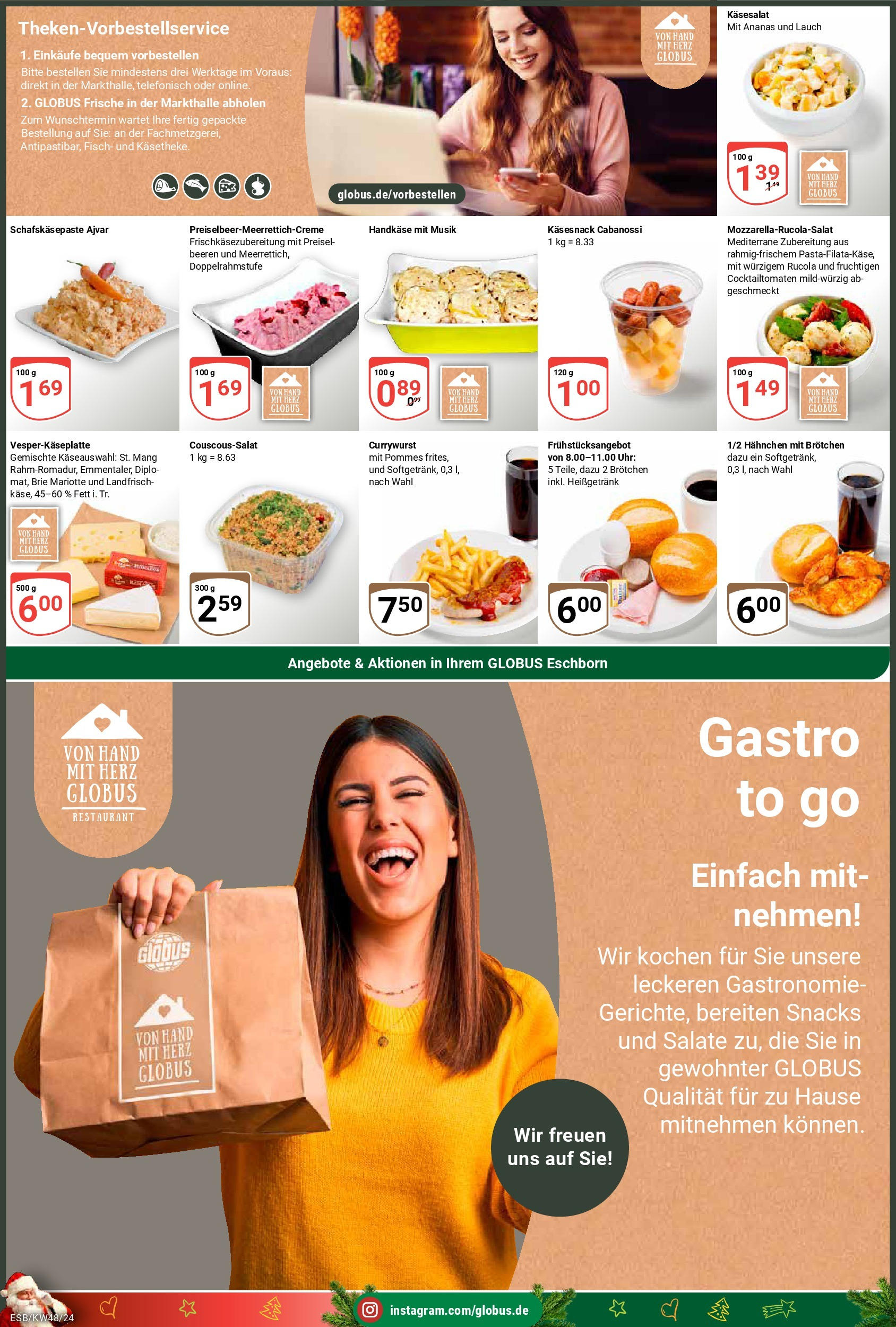 Globus - Globus: Wochenangebote (ab 24.11.2024) » Angebote online | Seite: 3 | Produkte: Rucola, Pommes, Fisch, Uhr