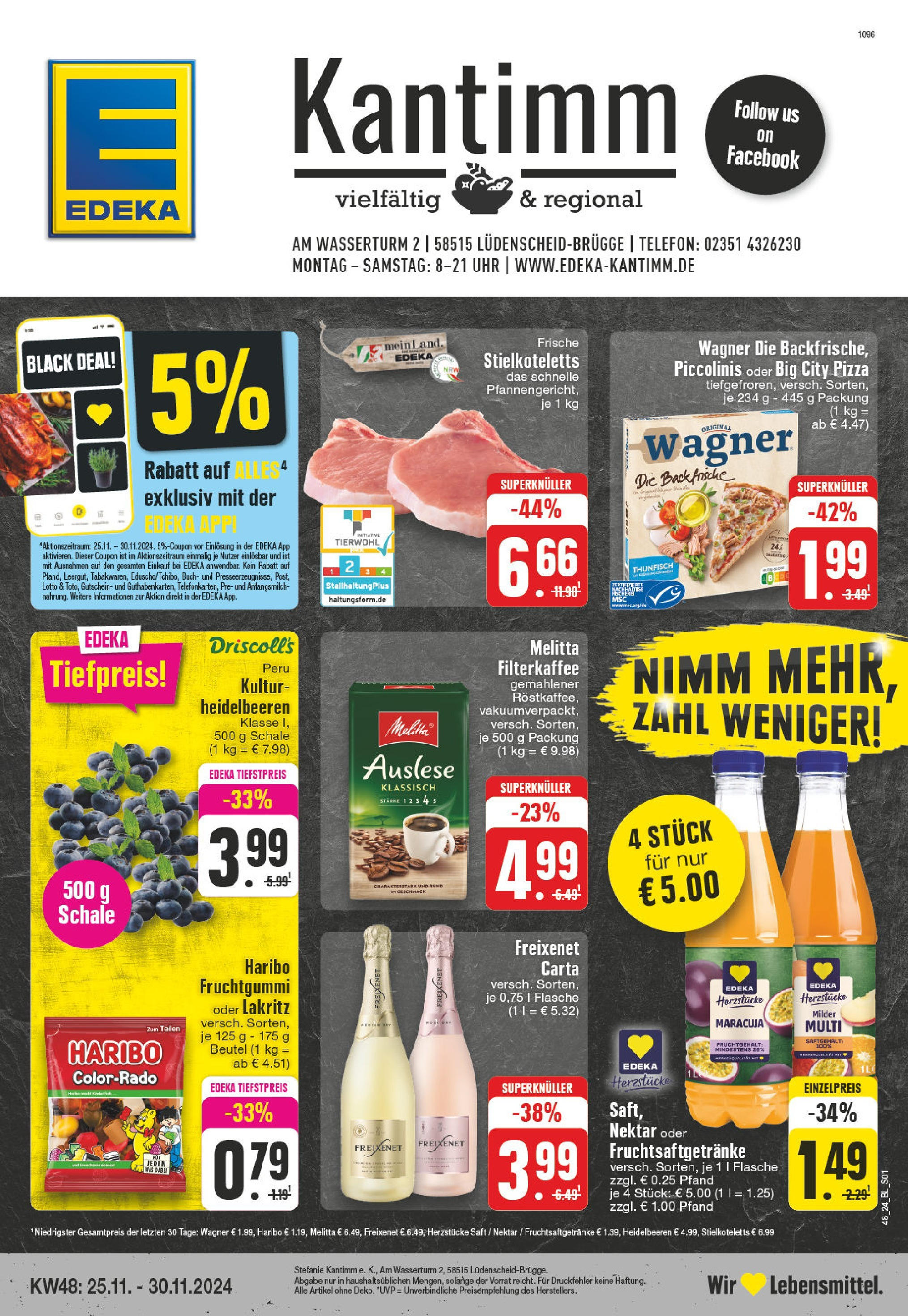 Edeka - EDEKA: Wochenangebote (ab 24.11.2024) » Angebote Online | Seite: 1