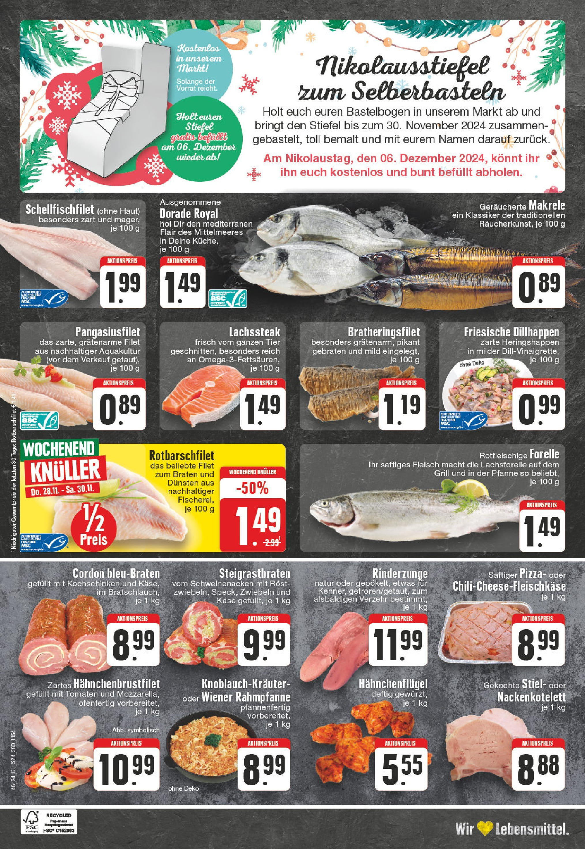 Edeka - EDEKA: Wochenangebote (ab 24.11.2024) » Angebote Online | Seite: 24 | Produkte: Grill, Schweinenacken, Tomaten, Zwiebeln