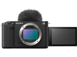 Sony ZV-E1 Systemkamera Gehäuse, 12.1MP Vollformat, 4K60p Video, 10B/s, 5-Achsen Bildstabilisator, 3 Zoll Touch LCD, Schwarz