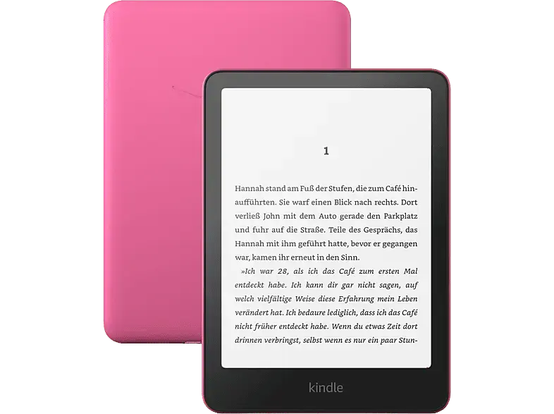 kindLE kindLE Paperwhite, Rasperry, 16 GB, 2024, 7-Zoll Display, mit Werbung