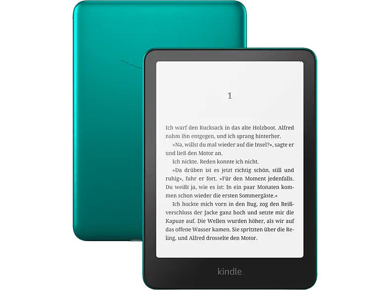 kindLE kindLE Paperwhite Signature Edition, 32GB, 2024, 7-Zoll Display, jadegrün metallic