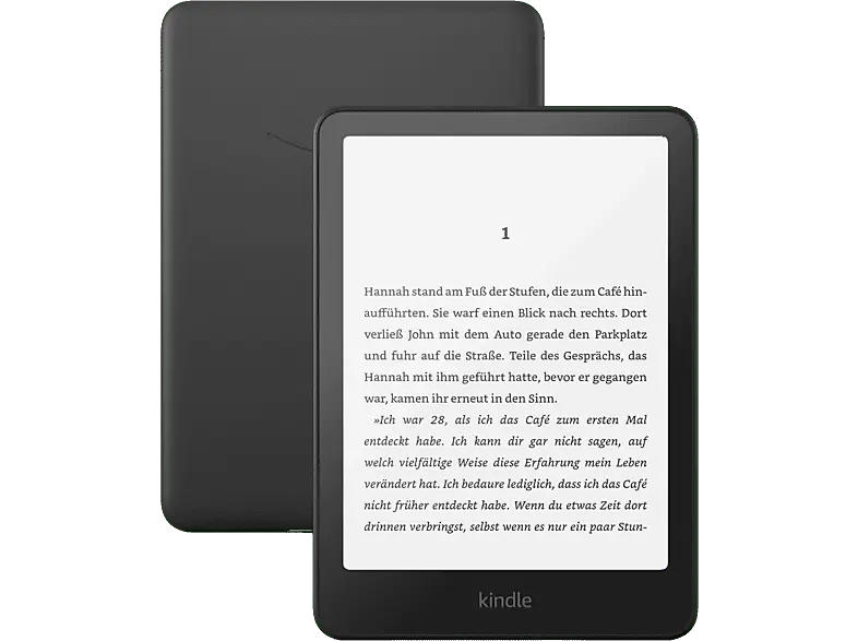 kindLE kindLE Paperwhite, Black, 16 GB, 2024, 7-Zoll Display, mit Werbung