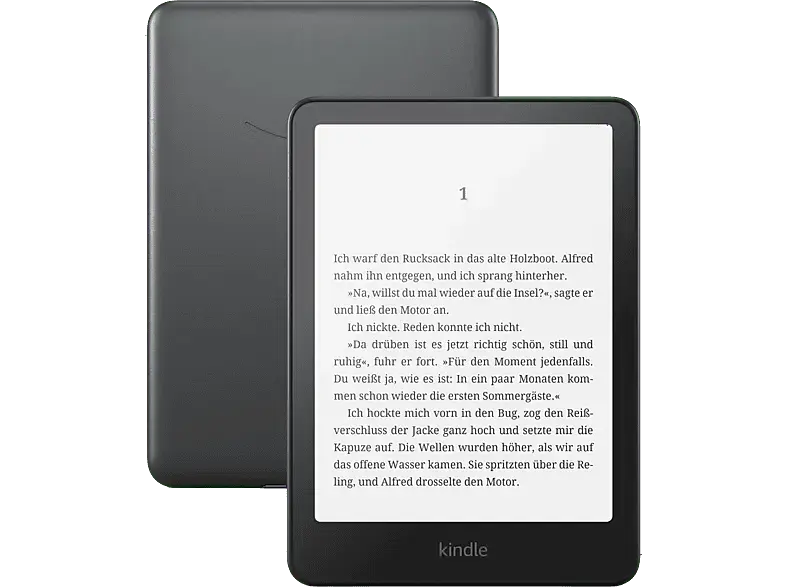 kindLE kindLE Paperwhite Signature Edition, 32GB, 2024, 7-Zoll Display, Metallic Black