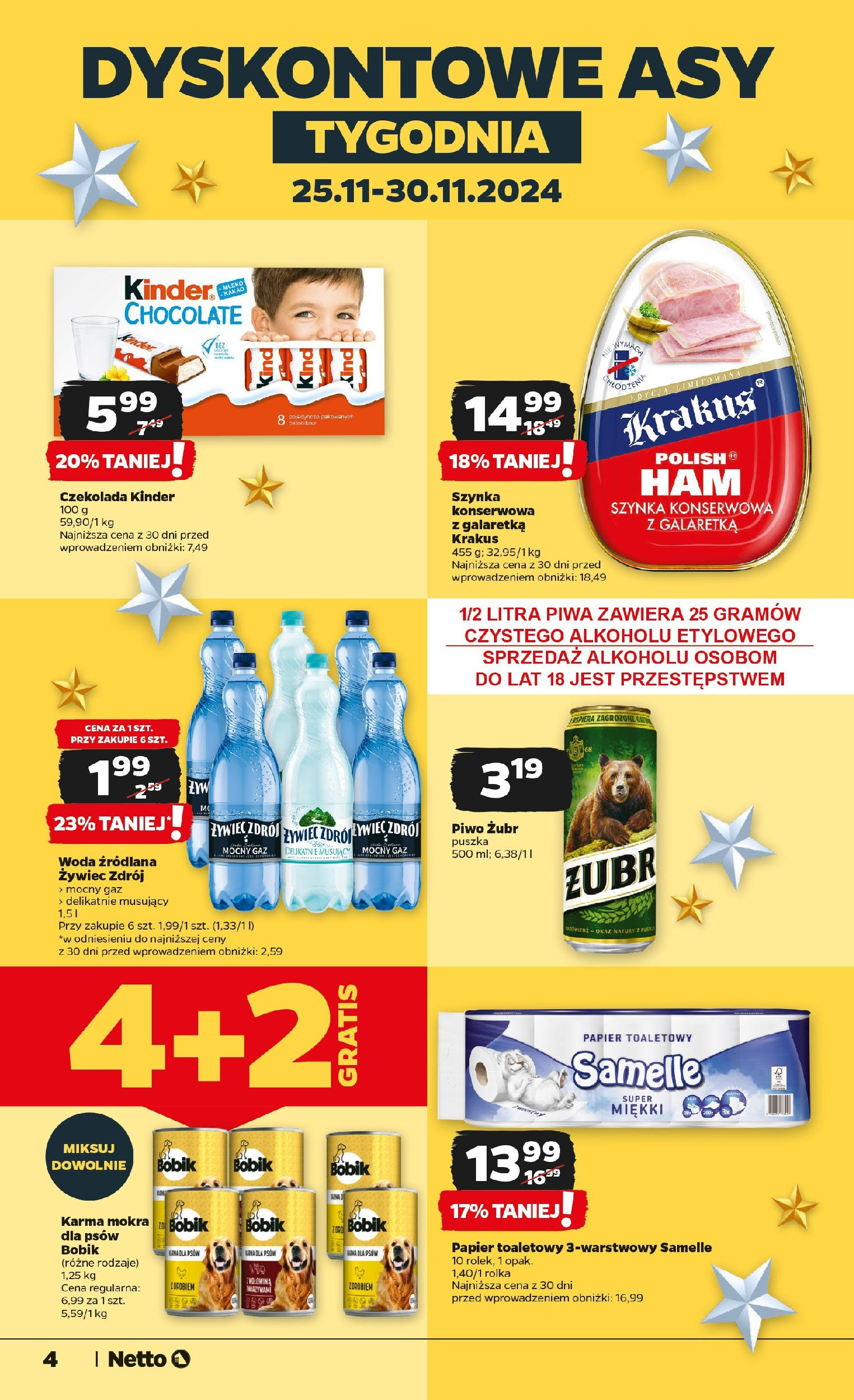 Netto - Netto gazetka do 30.11.2024 od 24.11.2024 - Aktualne promocje | Strona: 4