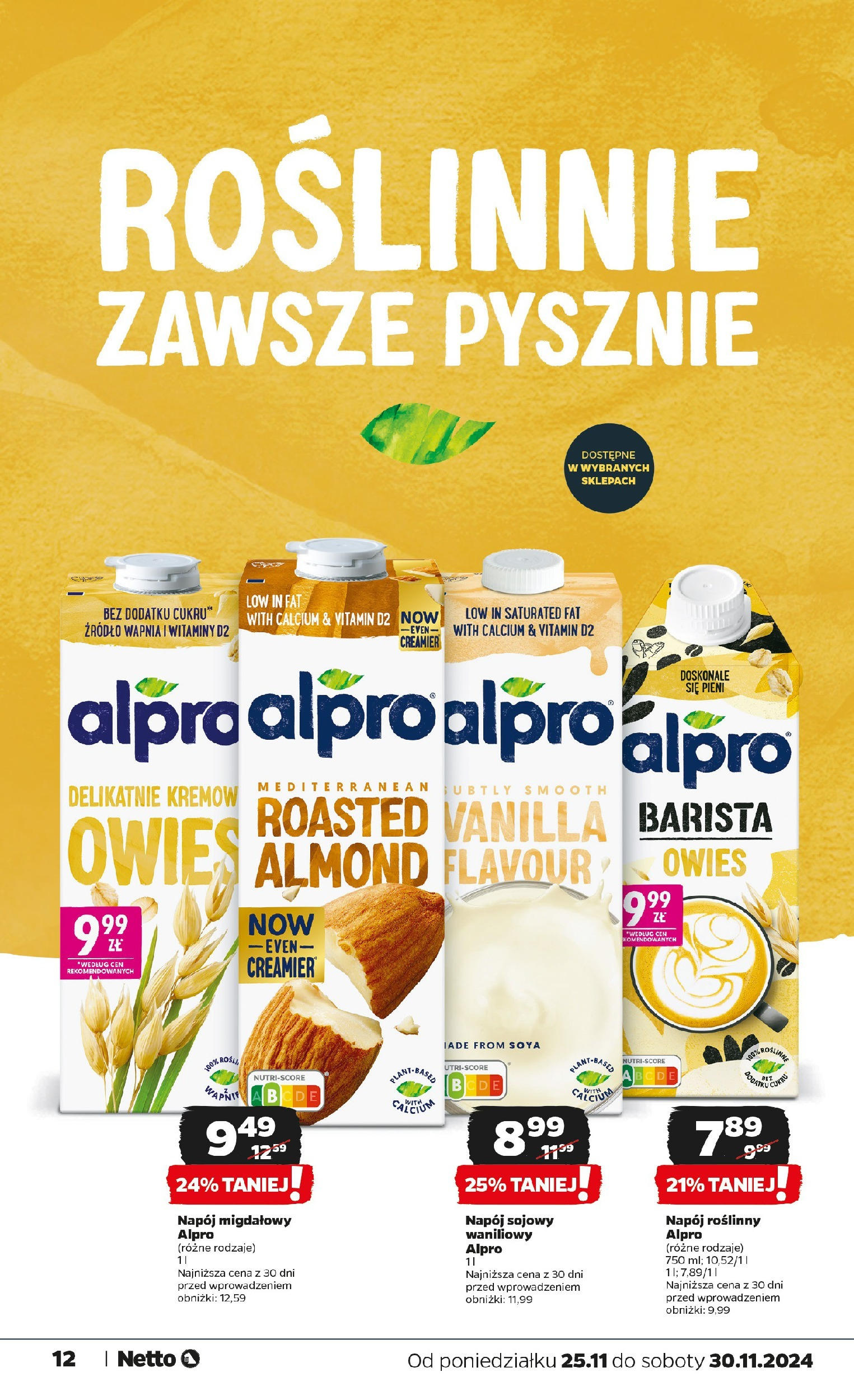 Netto - Netto gazetka do 30.11.2024 od 24.11.2024 - Aktualne promocje | Strona: 12