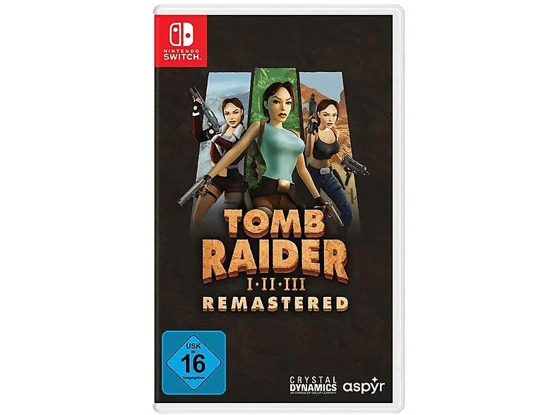 Tomb Raider I-III Remastered Starring Lara Croft - [Nintendo Switch]