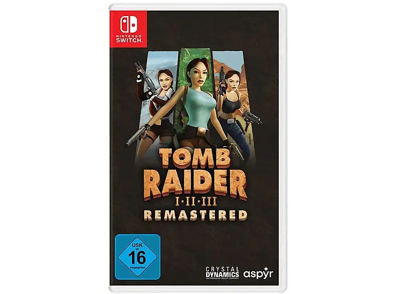 Tomb Raider I-III Remastered Starring Lara Croft - [Nintendo Switch]