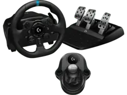 LOGITECH G Bundle, G923 SE Lenkrad + Pedale Shifter (Xbox Series X S/Xbox One/PC); Rennlenkrad, Pedale, Schalthebel
