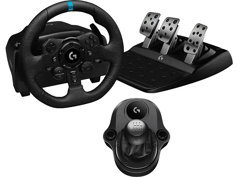 LOGITECH G Bundle, G923 SE Lenkrad + Pedale Shifter (Xbox Series X S/Xbox One/PC); Rennlenkrad, Pedale, Schalthebel