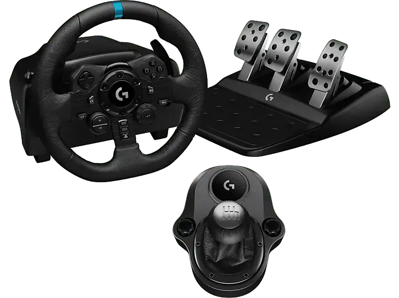LOGITECH G Bundle, G923 SE Lenkrad + Pedale Shifter (Xbox Series X S/Xbox One/PC); Rennlenkrad, Pedale, Schalthebel