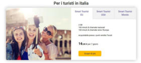 Per i turisti in italia