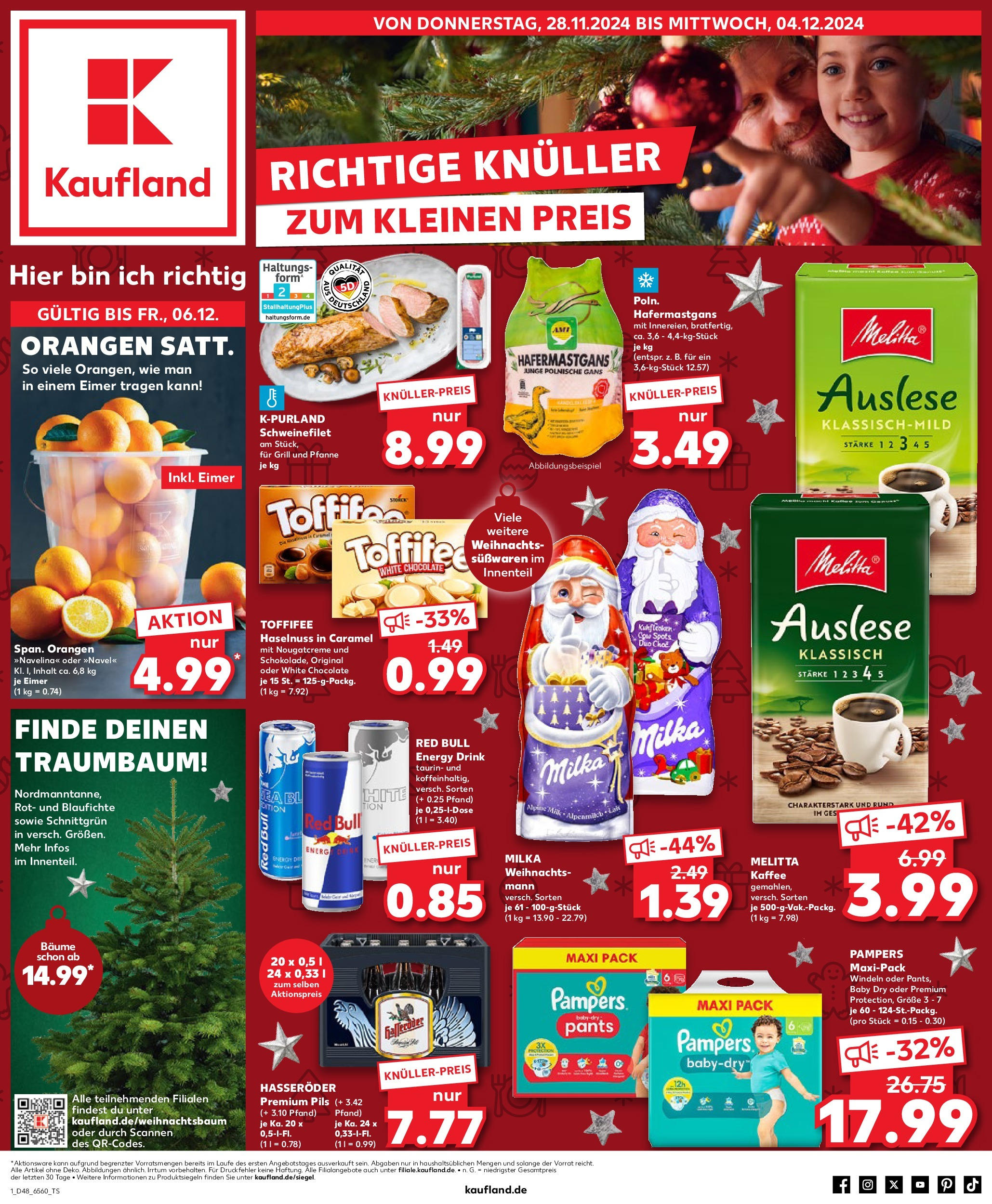 KAUFLAND Prospekt ab 28.11.2024 zum Blättern > Osnabrück, Kurt-Schumacher-Damm 52-54