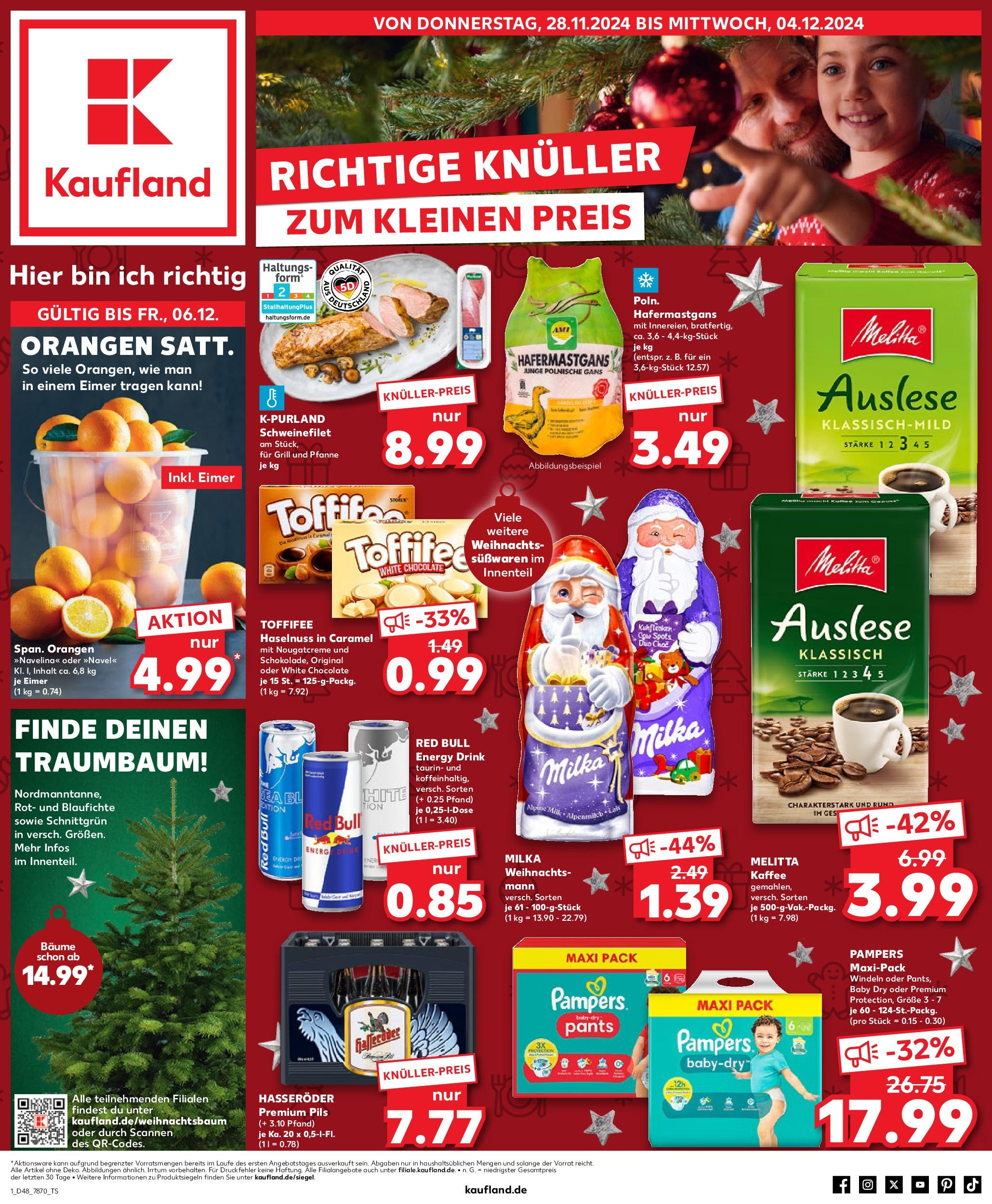 KAUFLAND Prospekt ab 28.11.2024 zum Blättern > Mannheim, Maybachstraße 28