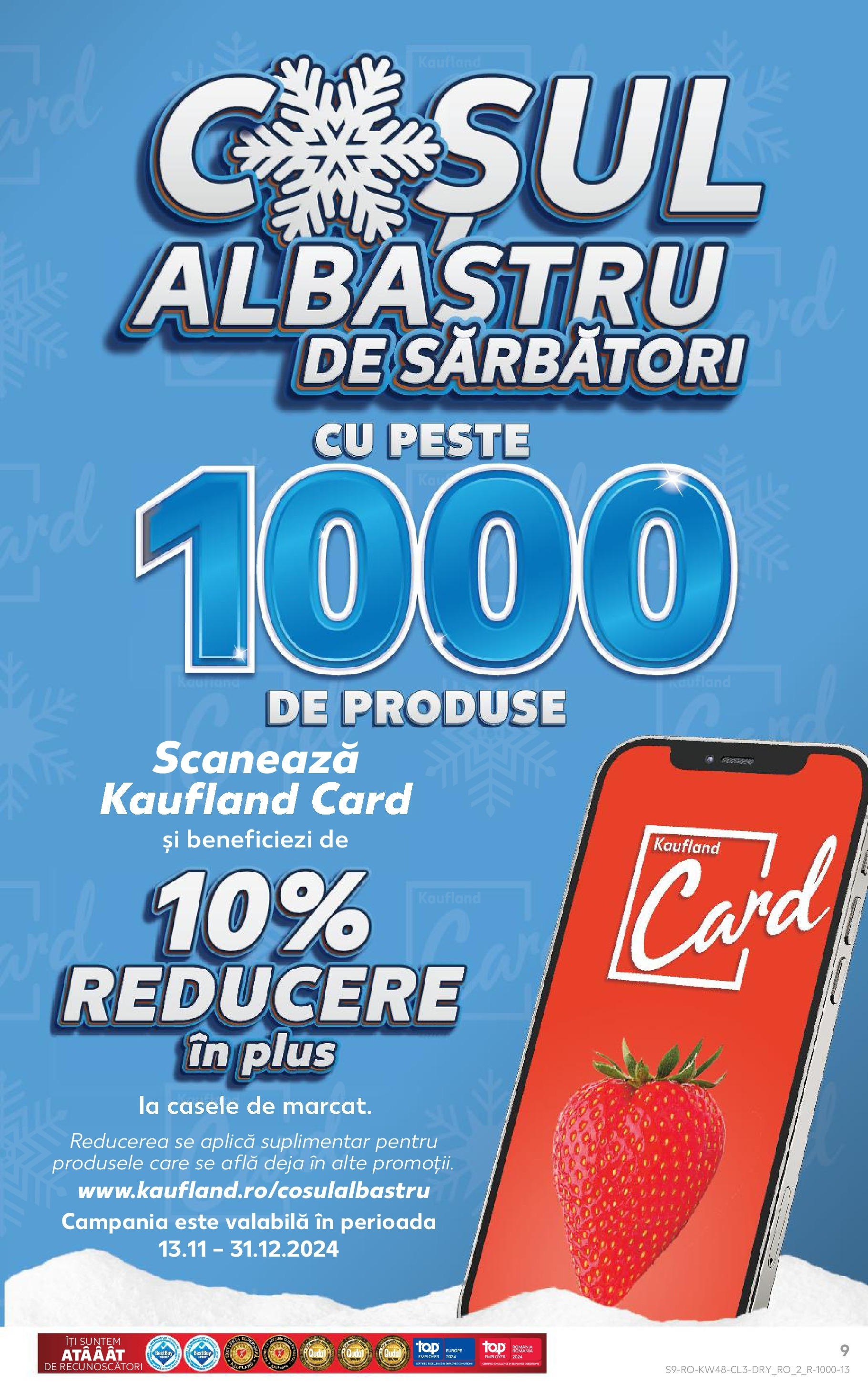 Kaufland - Catalog Kaufland până în data de 01.12.2024 28.11.2024 - Revista si Oferta | Pagină: 9 | Produse: Pește