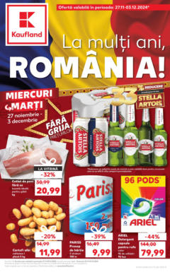 Catalog Kaufland - Sfântu Gheorghe – previzualizare al pliantului de la Kaufland valabil de la 27.11.2024