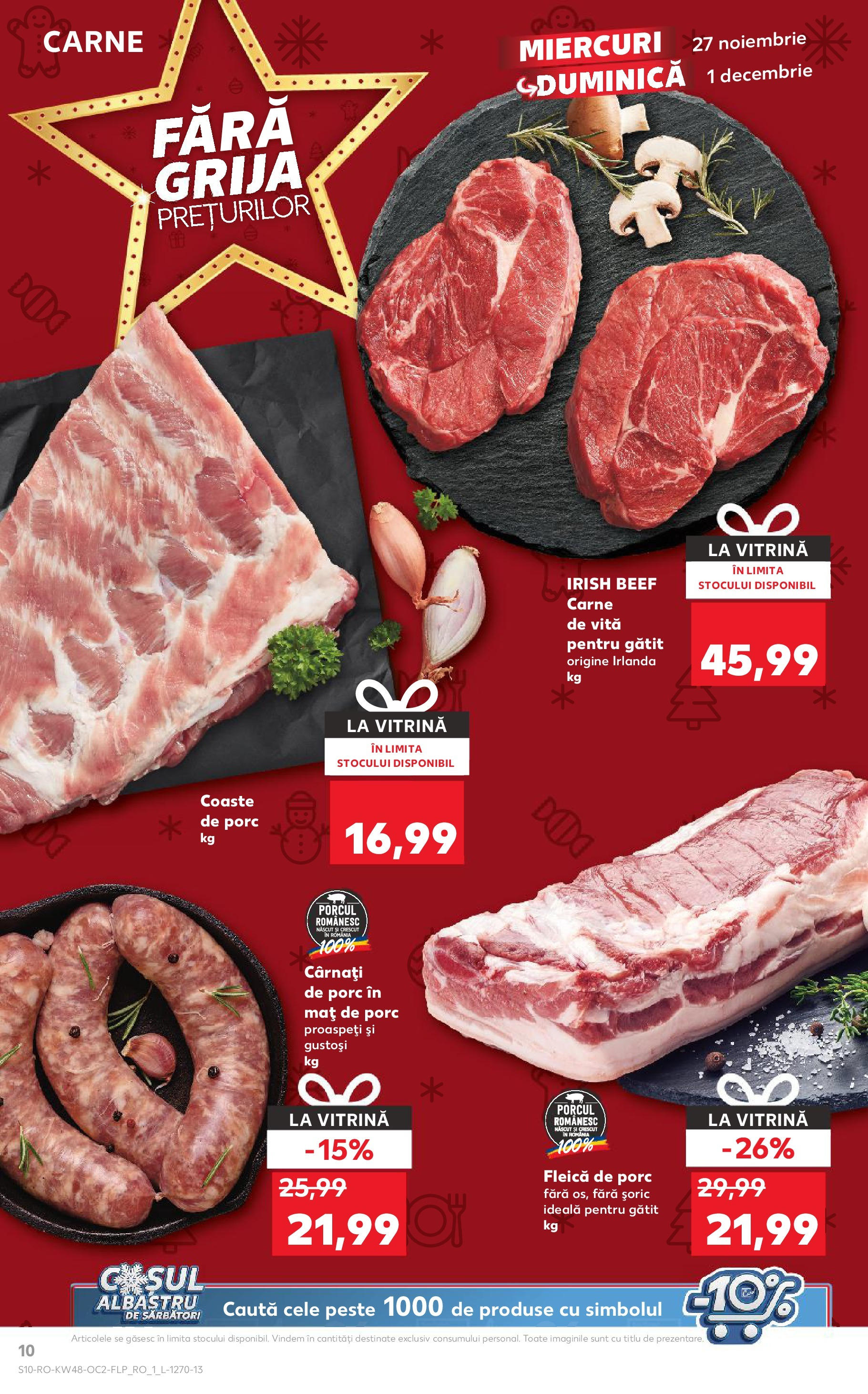 Kaufland - Catalog Kaufland până în data de 01.12.2024 26.11.2024 - Revista si Oferta | Pagină: 10