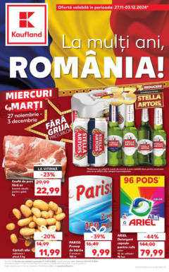 Catalog Kaufland - Târgovişte – previzualizare al pliantului de la Kaufland valabil de la 27.11.2024