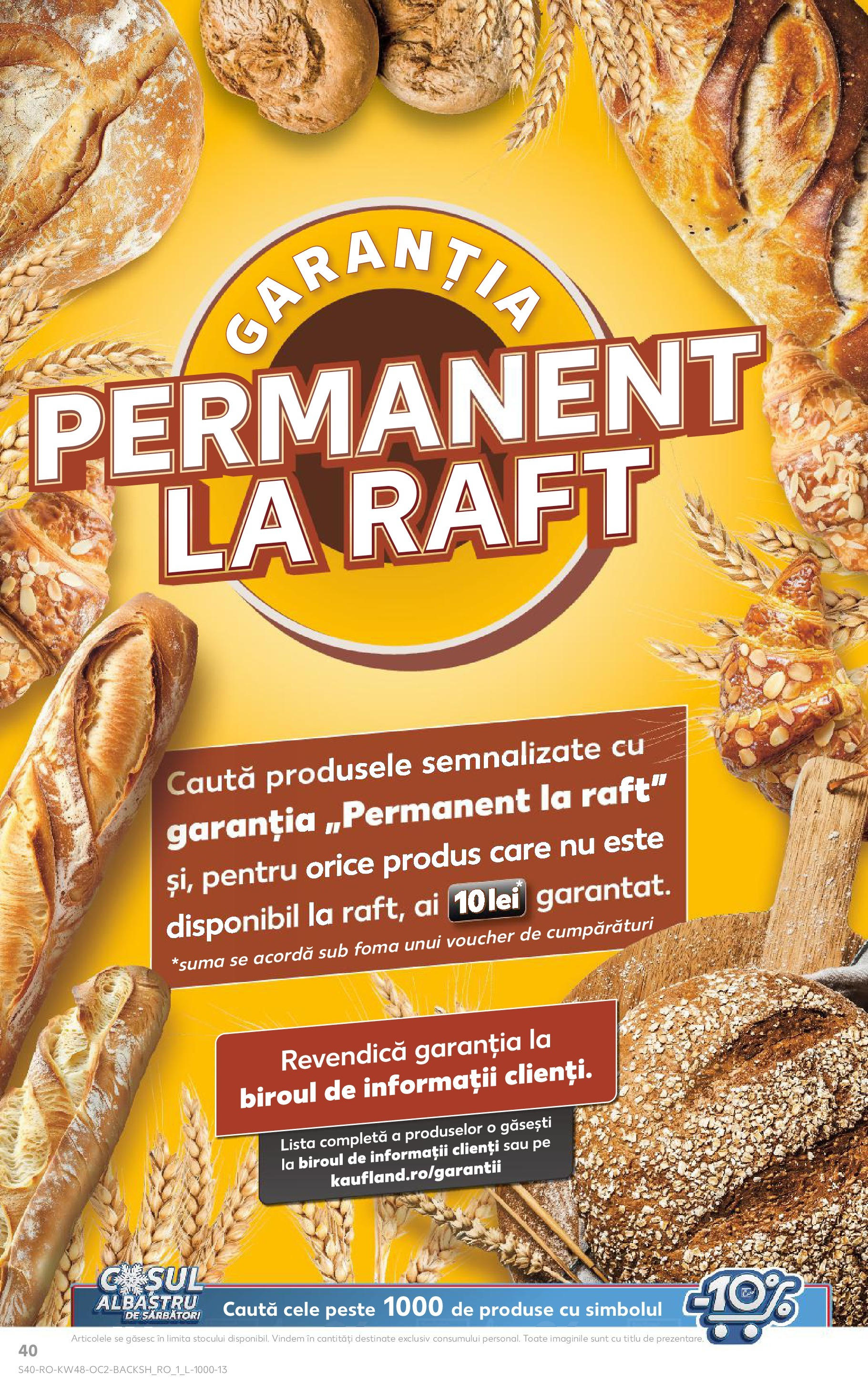 Kaufland - Catalog Kaufland până în data de 01.12.2024 26.11.2024 - Revista si Oferta | Pagină: 40 | Produse: Raft, Pește