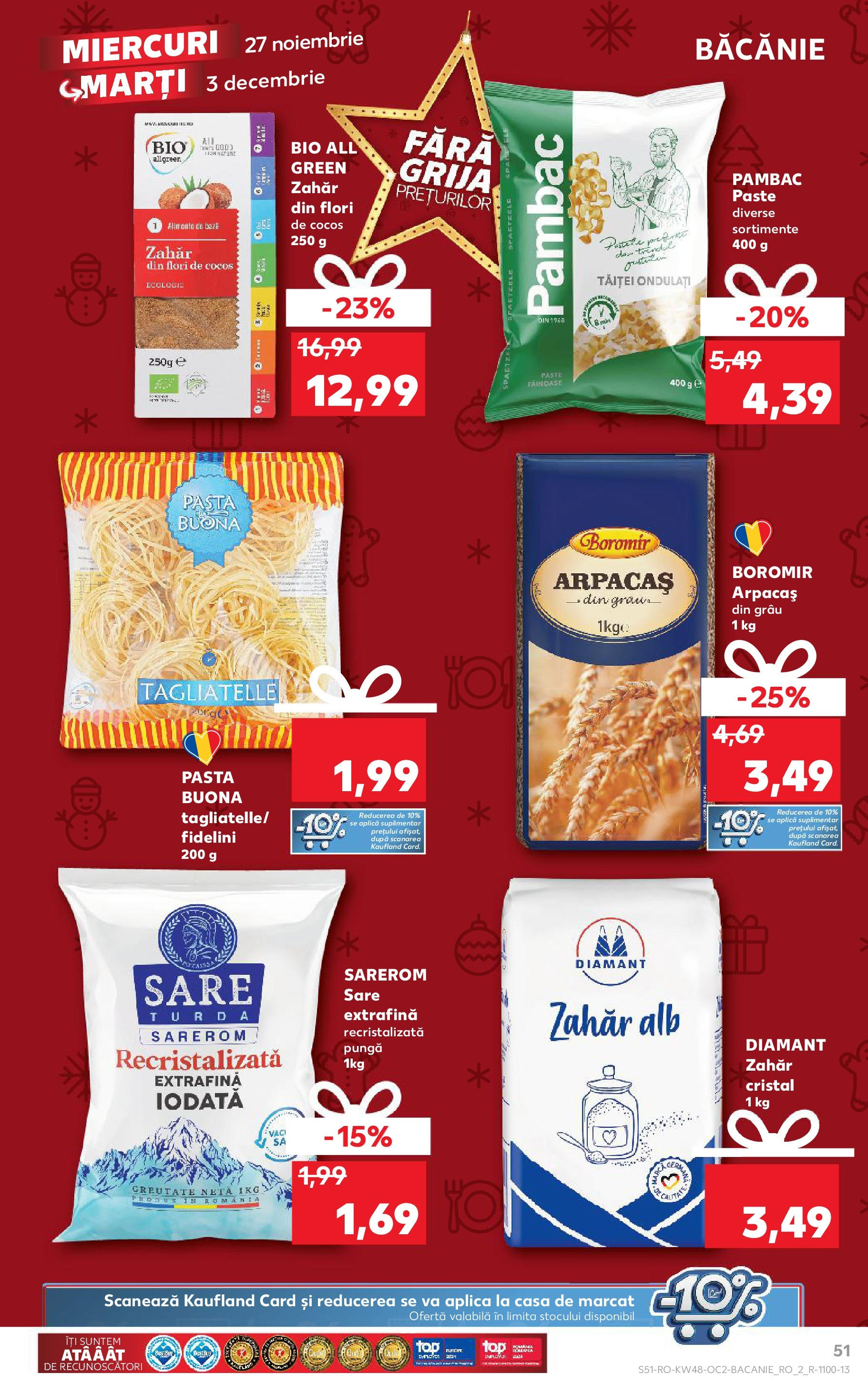 Kaufland - Catalog Kaufland până în data de 01.12.2024 26.11.2024 - Revista si Oferta | Pagină: 51