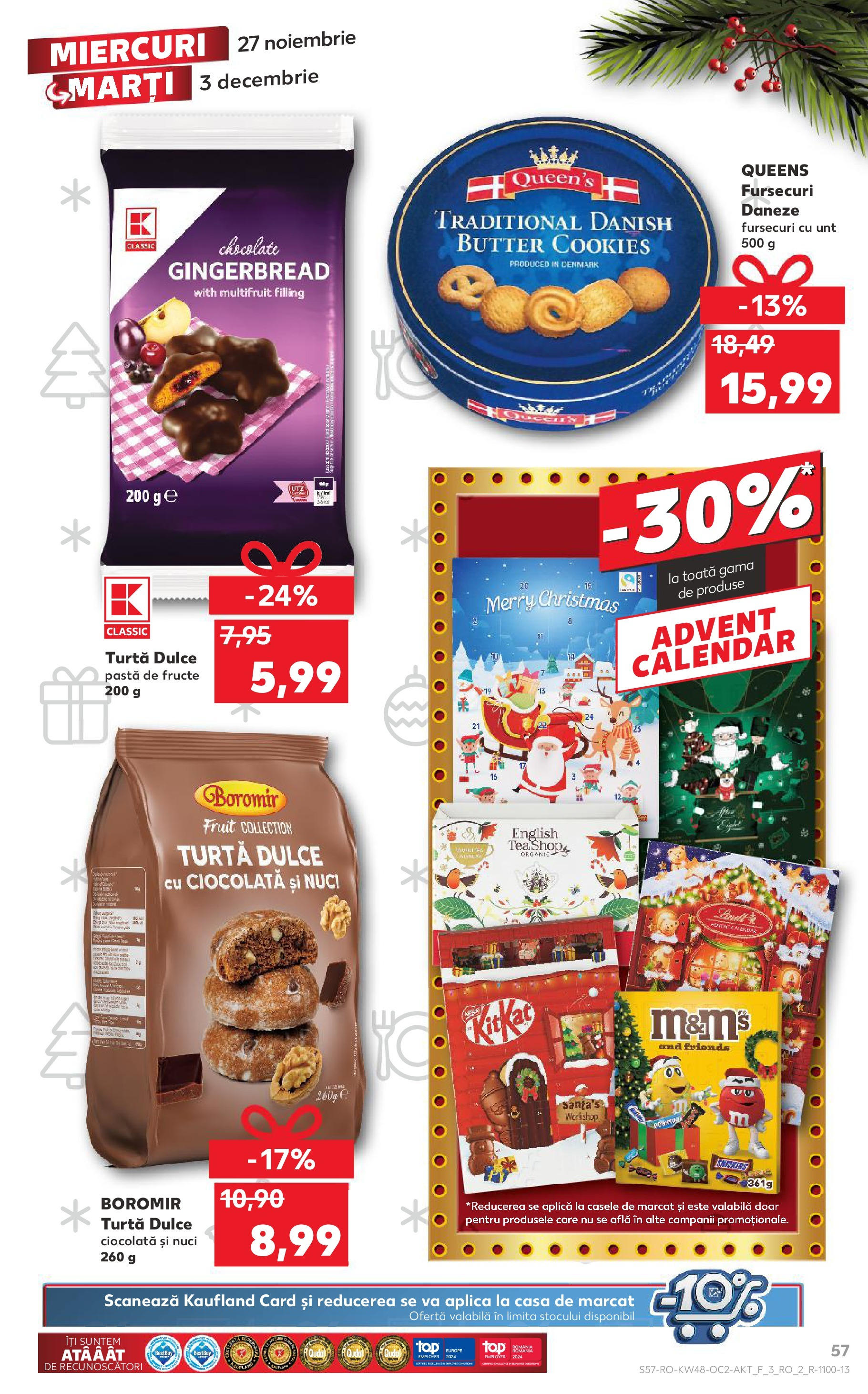 Kaufland - Catalog Kaufland până în data de 01.12.2024 26.11.2024 - Revista si Oferta | Pagină: 57