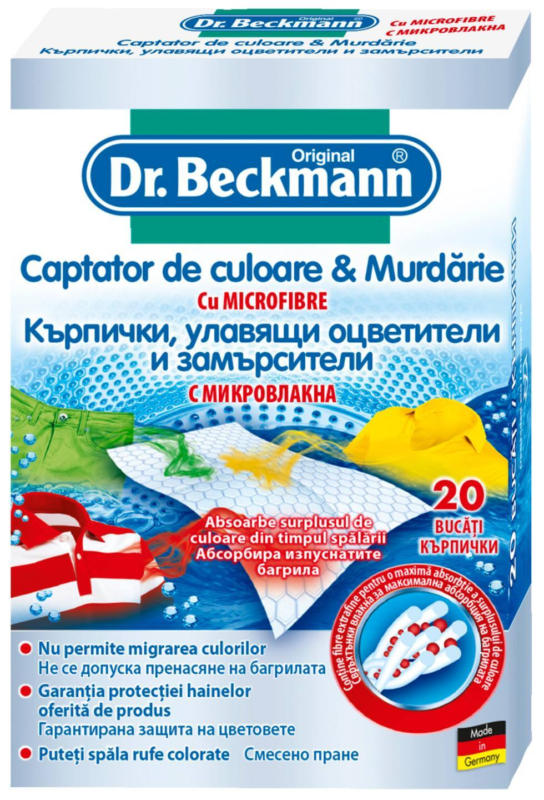 Dr. Bеckmann Кърпички цветоулавящи