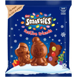 SMARTIES Коледни шоколадови фигурки