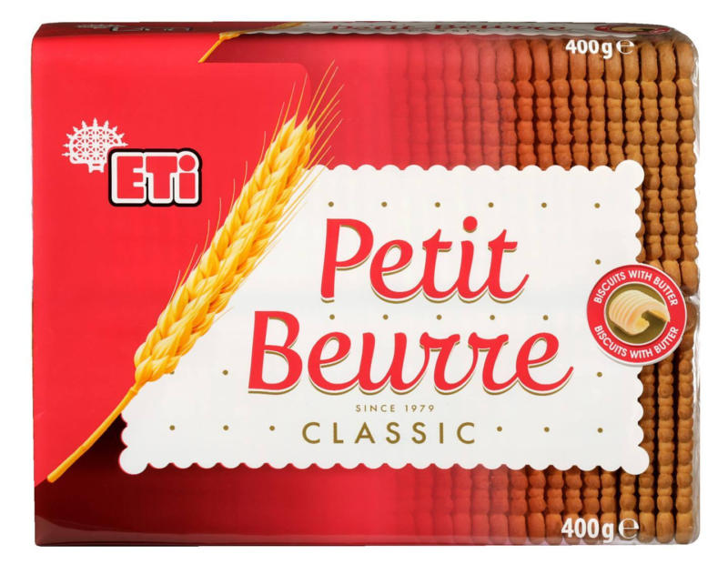 ETI Бисквити Petit Beurre различни видове