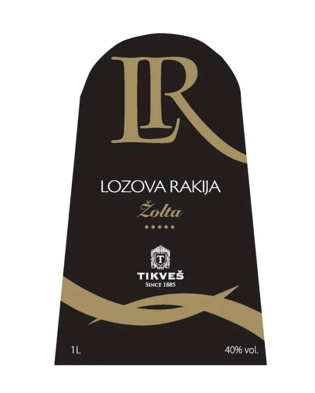 Tikves Гроздова ракия Zolta LR