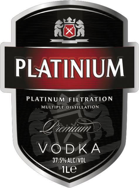 PLATINIUM Водка 37,5% vol