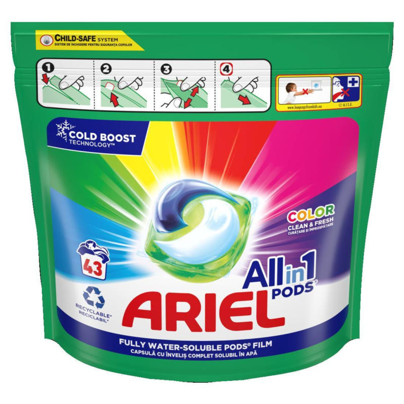 Ariel Капсули за пране All in1 Color