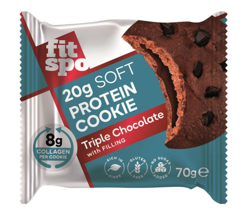 Fit Spo Протеинова бисквита Triple Chocolate