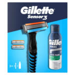 Kaufland хипермаркет Gillette Sensor Мъжки подаръчен комплект - до 24-12-24