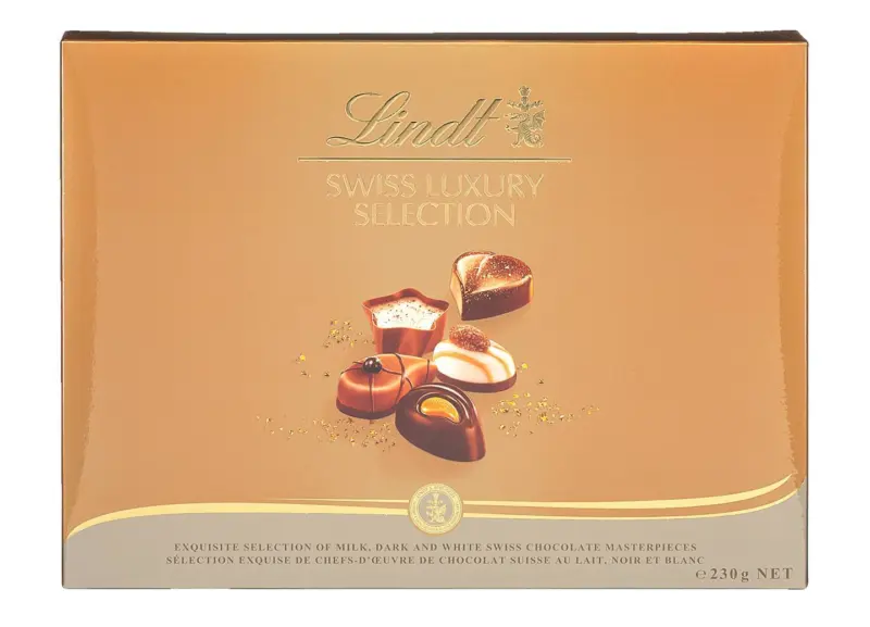 Lindt Шоколадови бонбони Swiss Luxery Selection