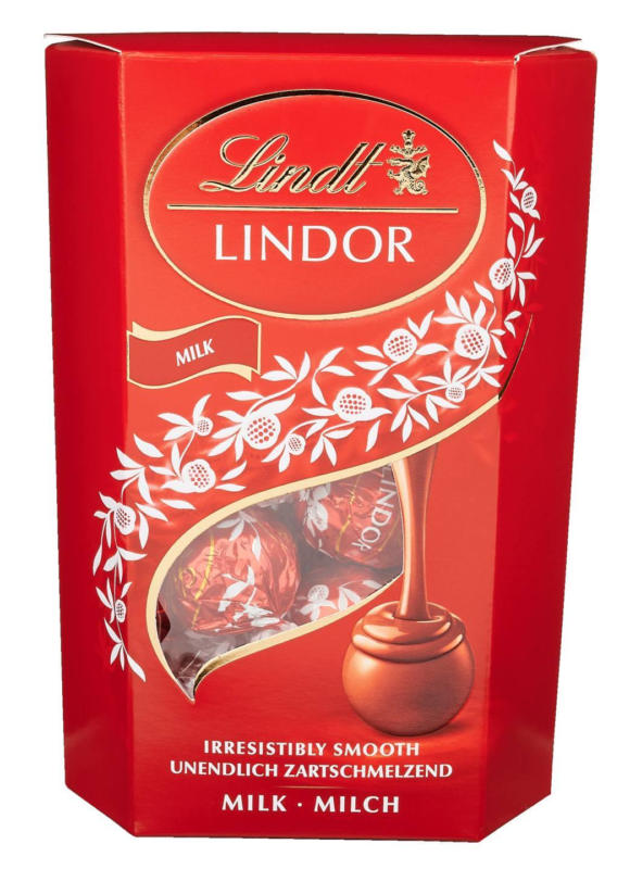 LINDT LINDOR Шоколадови бонбони различни видове