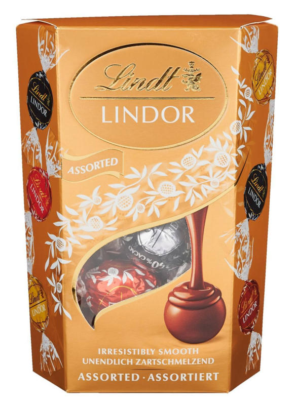 Lindt Lindor Шоколадови бонбони различни видове