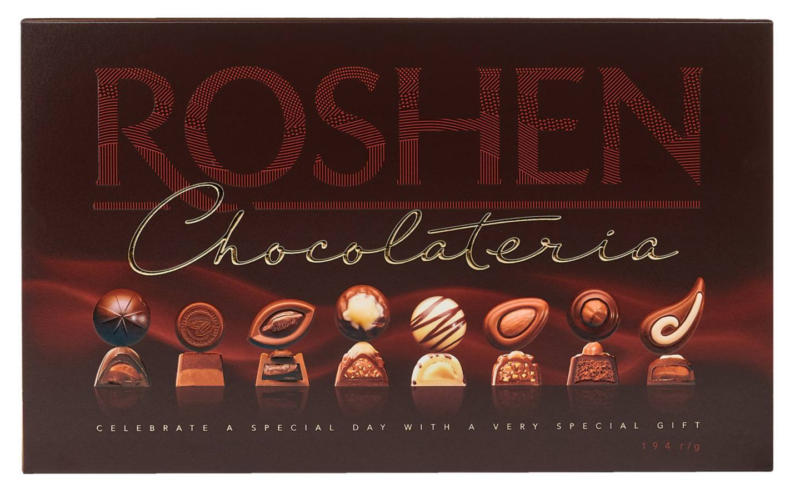 Roshen Шоколадови бонбони Chocolateria