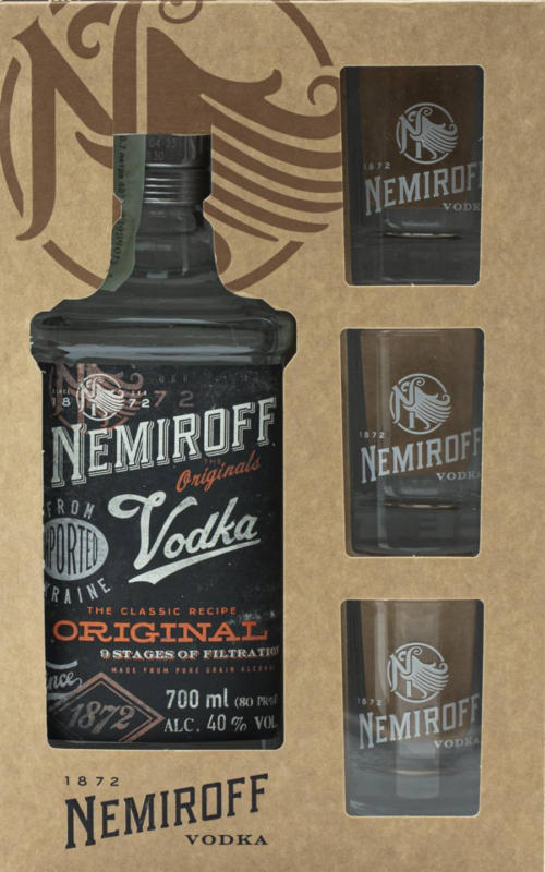 Nemiroff Original Водка 40% vol