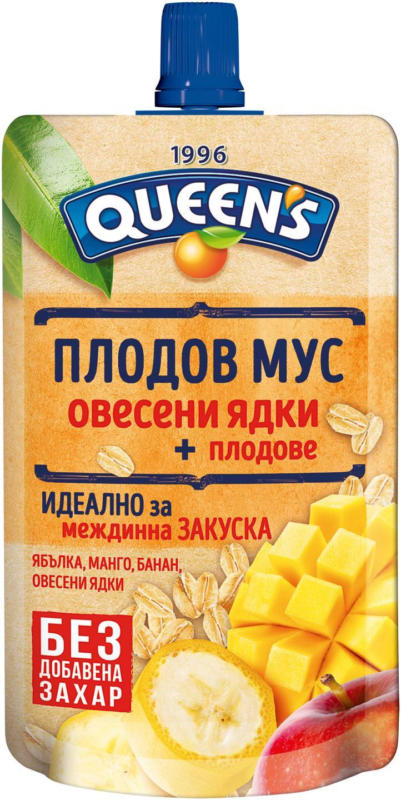 Queen's Мус Напитка Овесени ядки-Манго