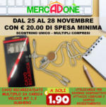 MercADone Scontrino unico - Multipli compresi - al 28.11.2024