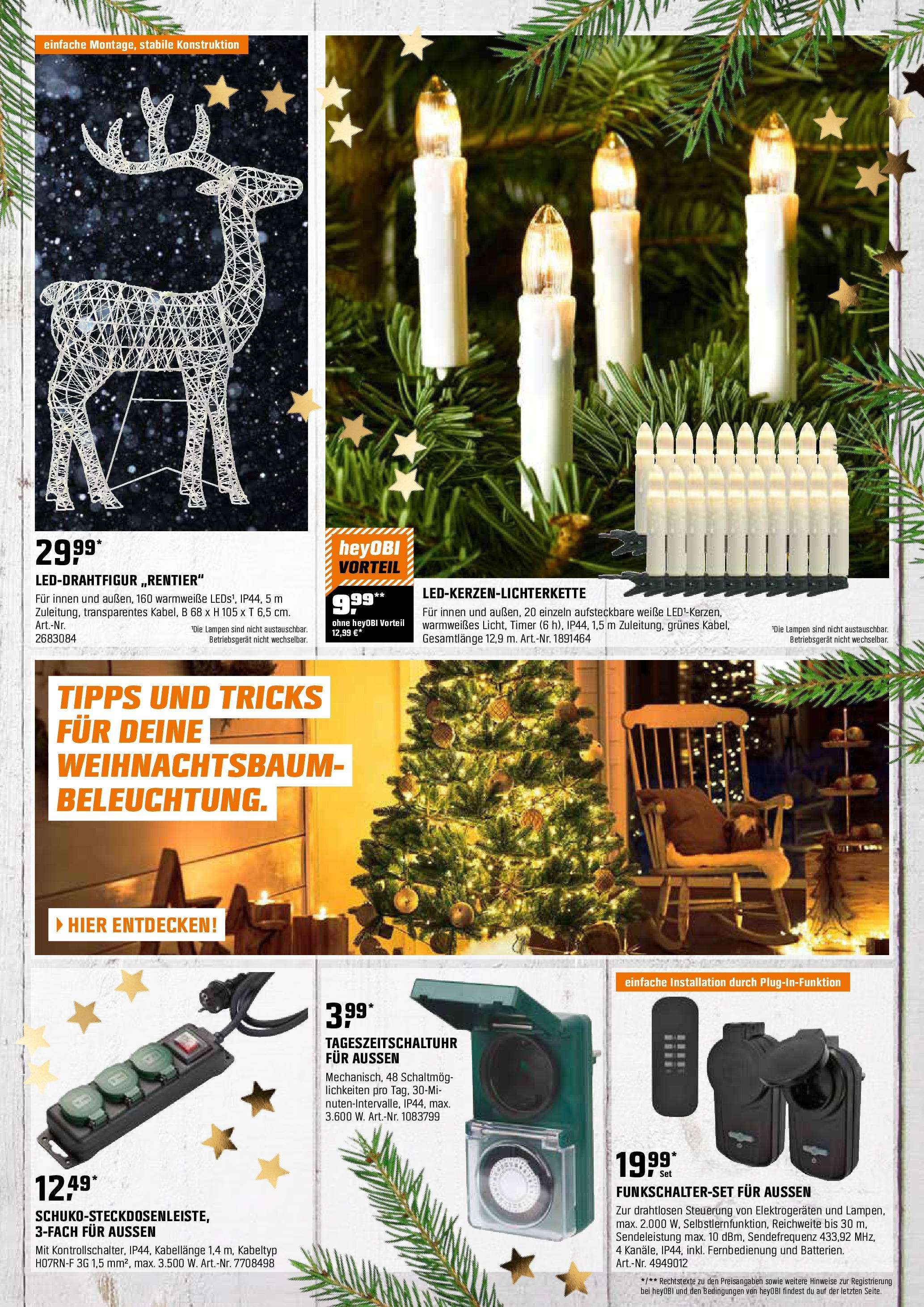 OBI Flugblatt 02.12.2024 | WEIHNACHTEN | Seite: 3