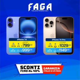 Sconti fino al 40%