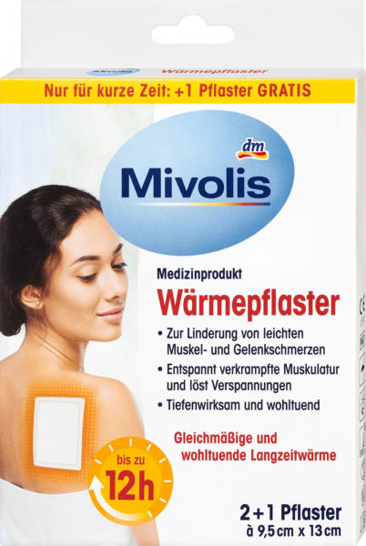 Mivolis Wärmepflaster + 1 Gratis