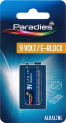 Paradies Batterie 9V E-Block 6LR61