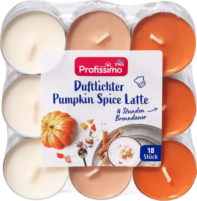 Profissimo Duftlichter Pumpkin Spice Latte