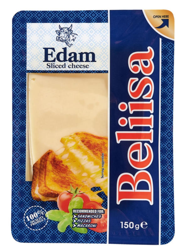BELIISA Едам, Гауда или Ементалер слайс