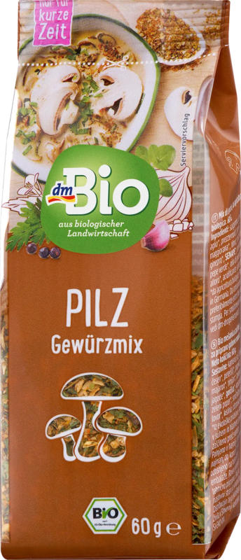 dmBio Gewürzmischung, Pilz