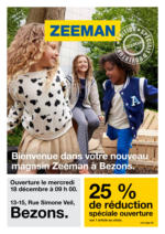 Zeeman Zeeman catalogue en vigueur jusqu’au 29.12.2024 - au 29.12.2024